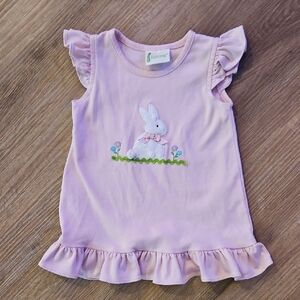 Zuccini Shirt Baby Girl  Bunny Top Size 12 Months